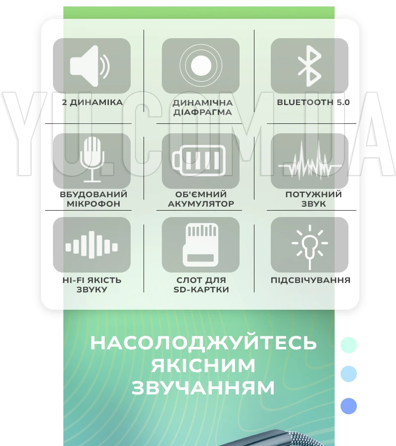 Беспроводная Bluetooth колонка SPS UBL CHARGE 6 с функцией Powerbank, USB, MicroSD, влагозащита IPX6, TWS